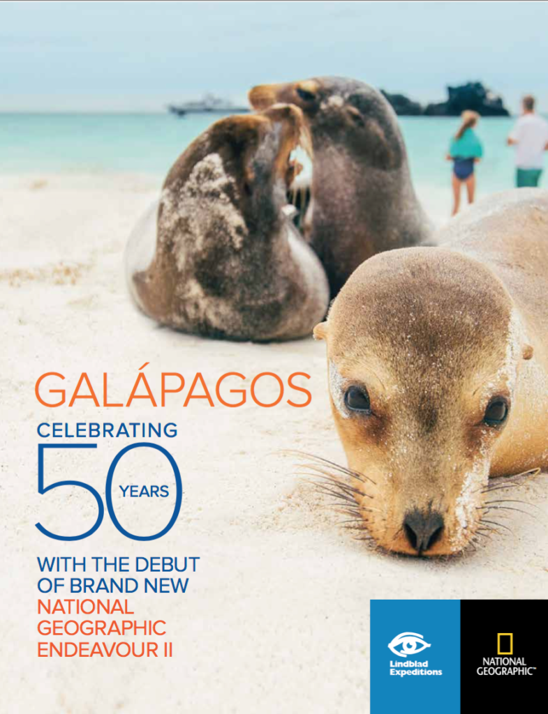 2017 Galapagos Brochure Cover